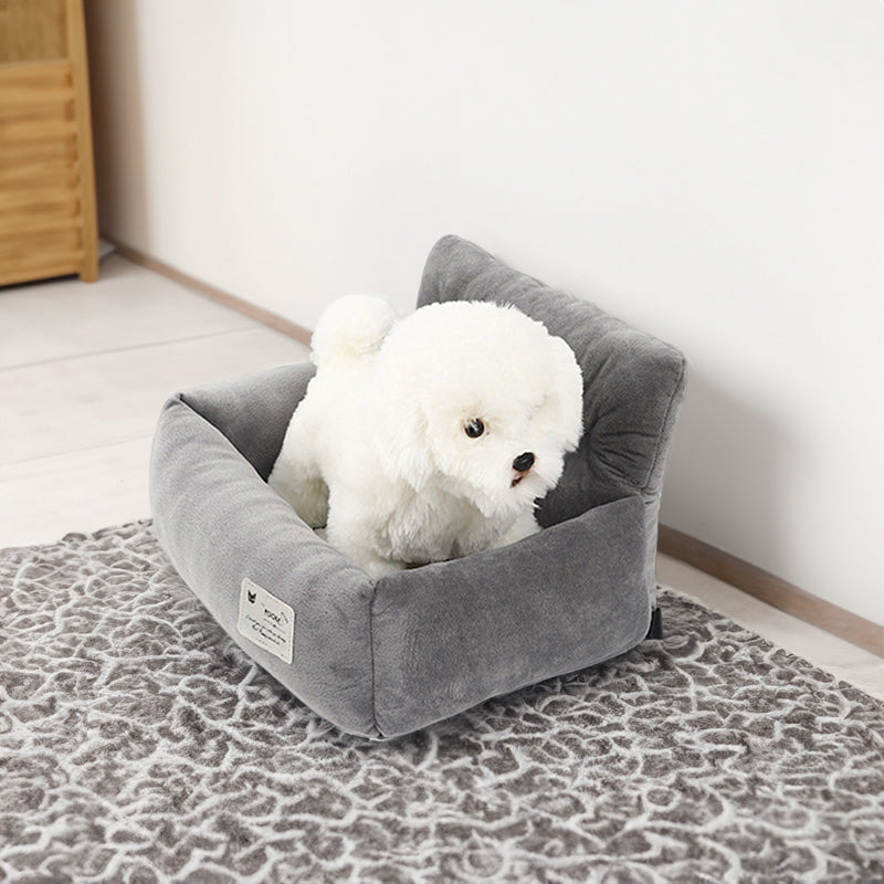 Foldable Pet Car Seat Hammock for Dogs and Cats - Safe Travel Carrier