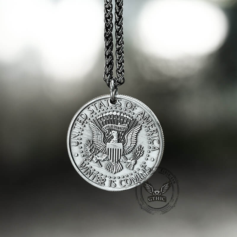 1925 American Goddess Hobo Nickel Pendant