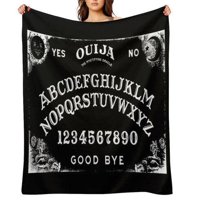 Ouija Board Anti-pilling Throw Blanket