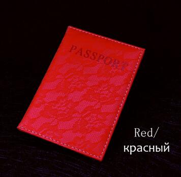 Luxury Elegant Women Passport Cover Pink World Universal Travel Passport ticket holder Cover on the Passport Case passport pouch