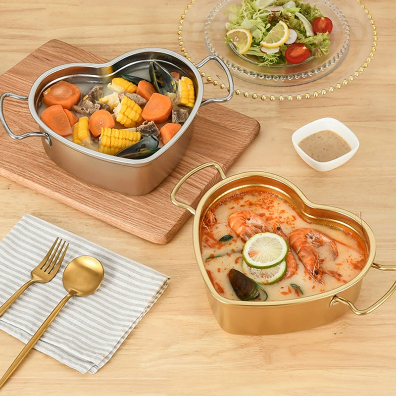 Heart Stainless Steel Bowl