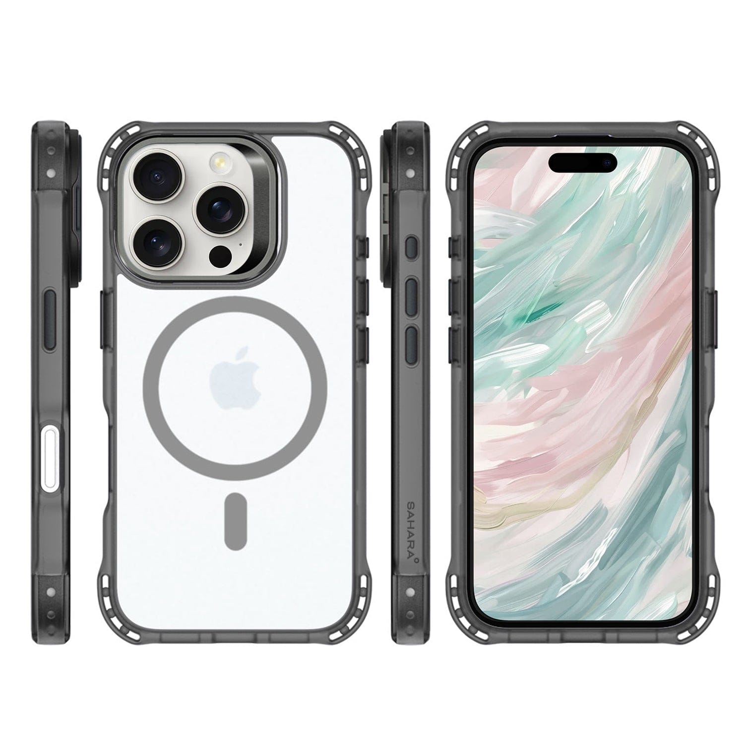 Venture Series Clear Rebound Case with Kickstand - Apple iPhone 16 Pro