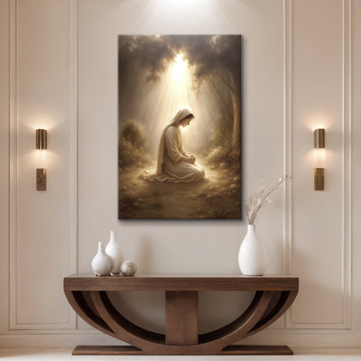 Mary Praying Faith Wall Art II
