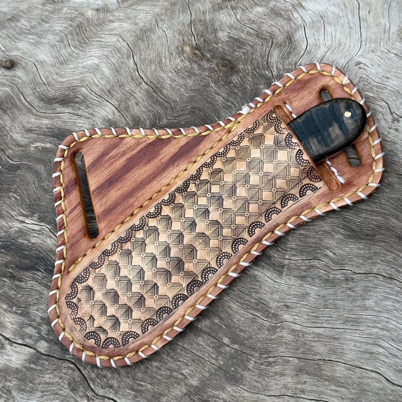 Handcrafted Leather Knife Sheath – Fits 4