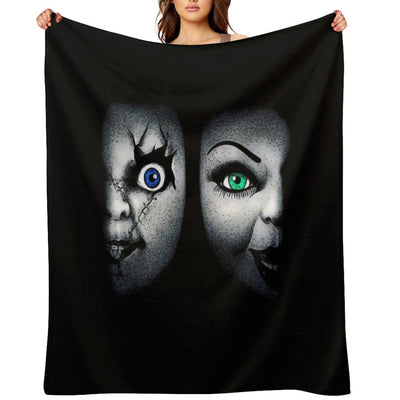 Bride of Chucky Compact Throw Blanket