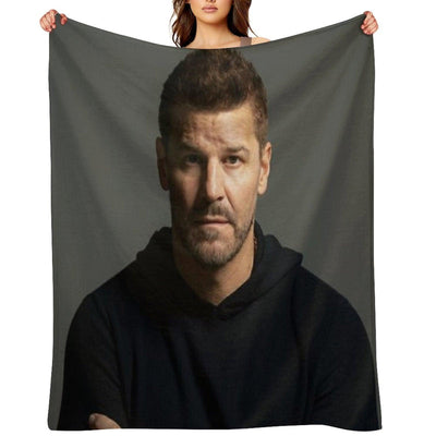 David Boreanaz Throw Blanket