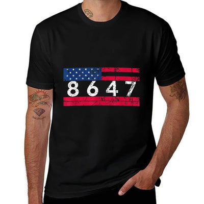 Anti Trump Impeach 47 8647 86 47 47th President US Vintage-inspired T-Shirt