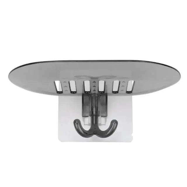 1PC Bathroom Shower Soap Box Dish Storage Plate Tray Holder Case Wall-mounted Soap Holder Housekeeping Container Soap Dish Drainer Tray - Suction Cup Soap Dish Holder Wall Mounted for Bathroom Shower Pack