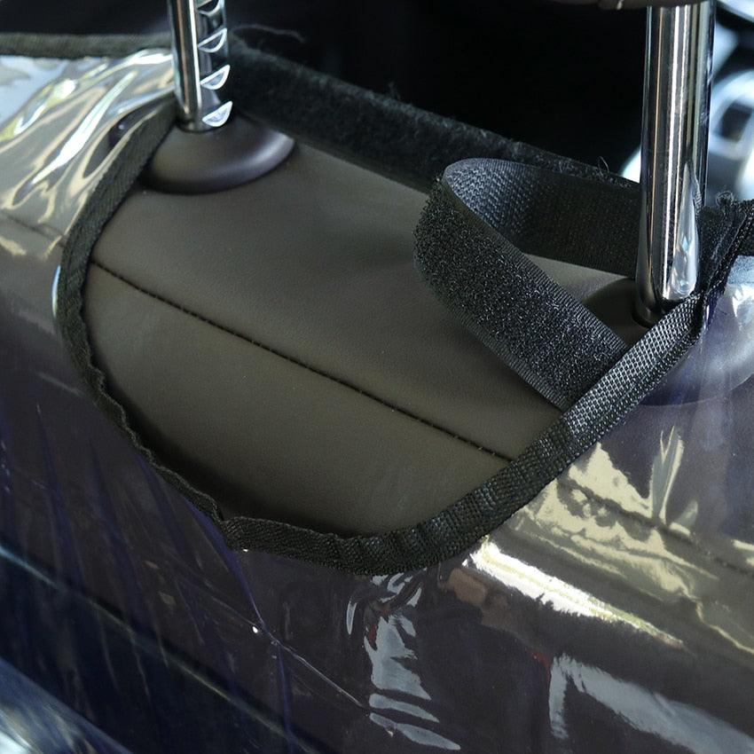 1PC Car Accessories Car Seat Back Protector Cover Anti-Child-Kick Pad Anti Mud Dirt Auto Seat Cover Cushion Kick Mat Pad Premium Quality Car Kick Mats Best Waterproof Protection for Upholstery from Dirt Mud Scratches Extra Large Car Seat Protector