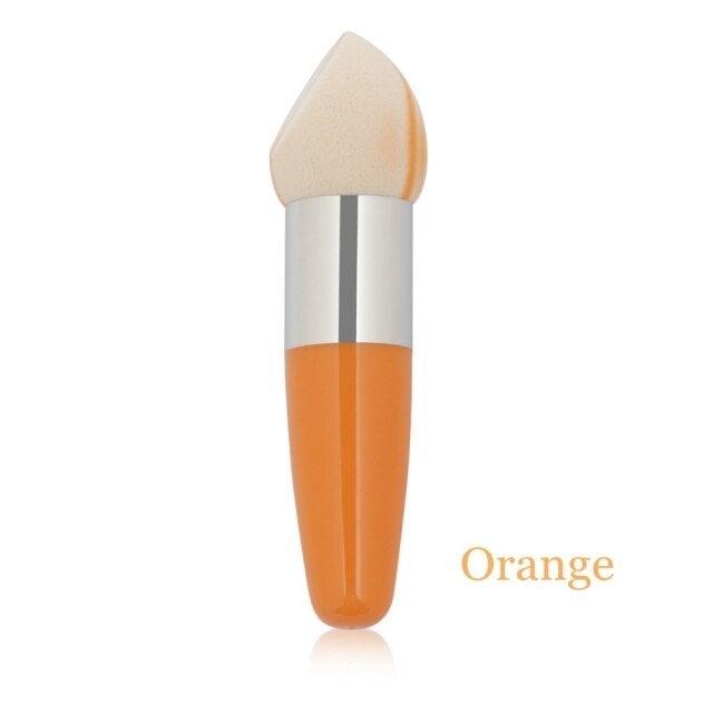 1PC Womens Powder Sponge Beauty Cosmetic Puff Face Makeup Brushes Tools with Handle Makeup Brush Professional Soft Mushroom Head