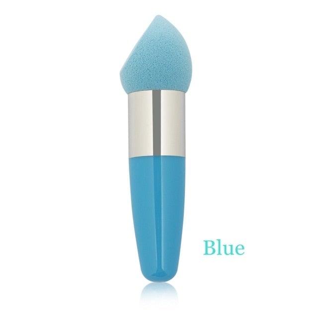 1PC Womens Powder Sponge Beauty Cosmetic Puff Face Makeup Brushes Tools with Handle Makeup Brush Professional Soft Mushroom Head