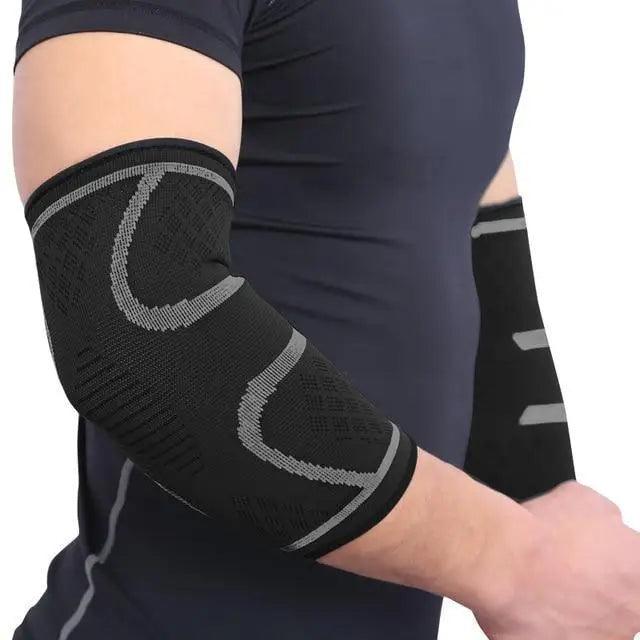 1PCS Instant Arm Support Elbow Sleeves Elastic Gym Elbow Support Sport Protective Pad Absorb Sweat Basketball Arm Sleeve For Workouts
