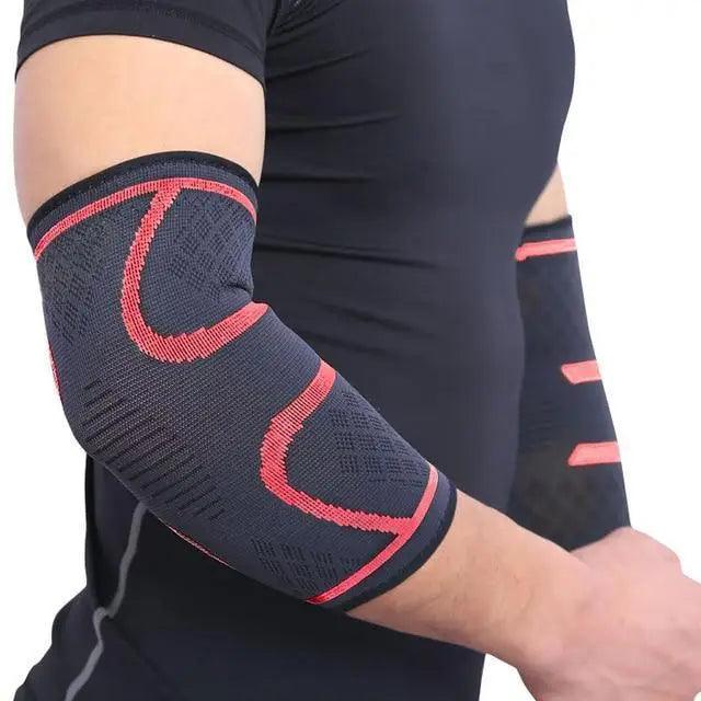1PCS Instant Arm Support Elbow Sleeves Elastic Gym Elbow Support Sport Protective Pad Absorb Sweat Basketball Arm Sleeve For Workouts