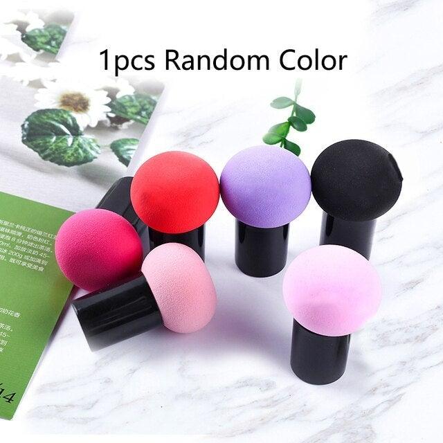 1pcs Makeup Mushroom Head Shape Cosmetic Sponge Face Liquid Cream Make Up Cosmetic Powder Dry And Wet Use for Powder Cream or Liquid