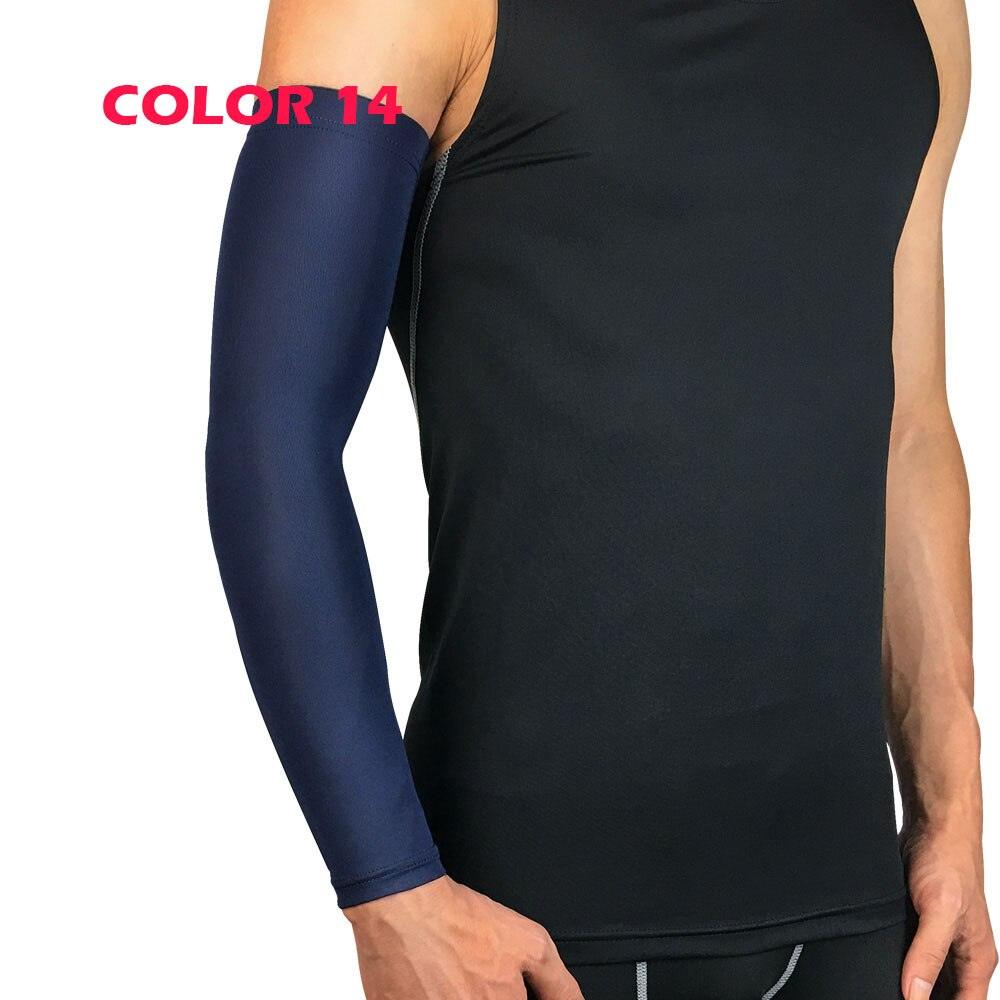 1Pcs Professional Sports Elastic Arm Guard Compression Arm Sleeves For Bike Motorcycle Basketball Volleyball Arm Sleeves Armband Sport Elbow Pads Arm Warmers Outdoor Workout Arm Cover