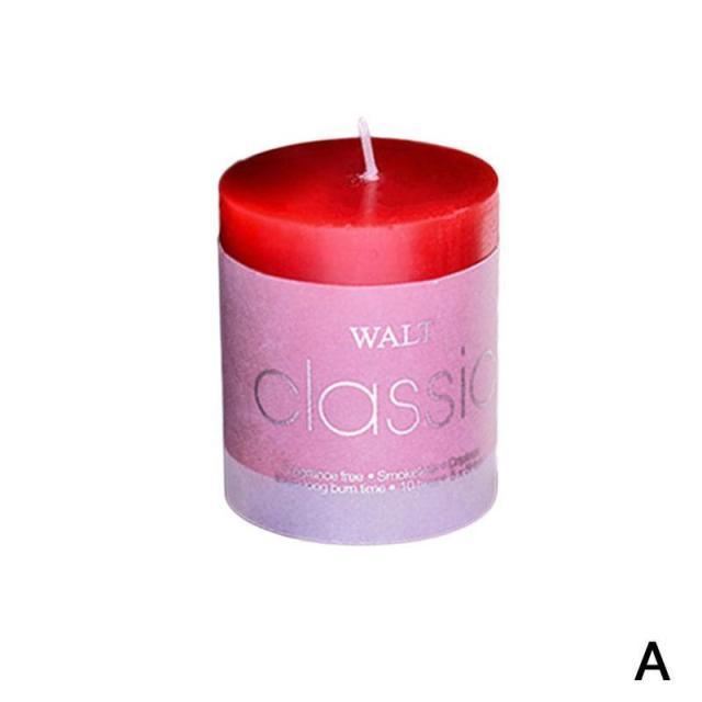 1pcs Scented Candles Craft Pure Soy Wax Wedding Column Wax Gifts Smokeless Fragrant Candle Holiday Candles Winter Scented Soy Candles Fall Candles Decor Aromatherapy Candles