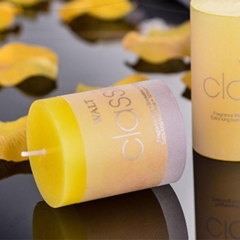 1pcs Scented Candles Craft Pure Soy Wax Wedding Column Wax Gifts Smokeless Fragrant Candle Holiday Candles Winter Scented Soy Candles Fall Candles Decor Aromatherapy Candles