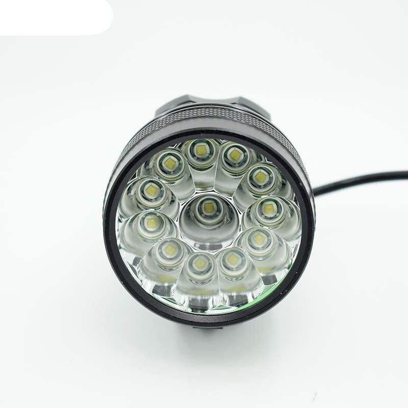 2 IN 1 Bicycle Headlight Bike Light Front Head Lamp Cycling Flashlight Mountain Bicycle Front Light With 6400mAh/8400mAh Rechargeable Battery Pack 3 Modes Bike Front Headlamp