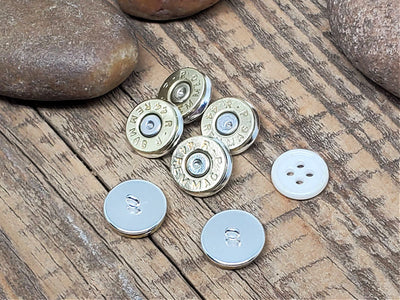 Bullet Shirt Buttons - Button Shanks