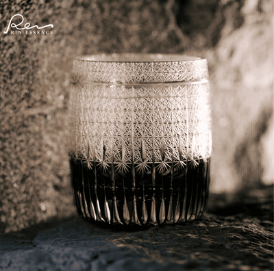 RIN ESSENCE โ Dense Pattern Gradient Whiskey Glass