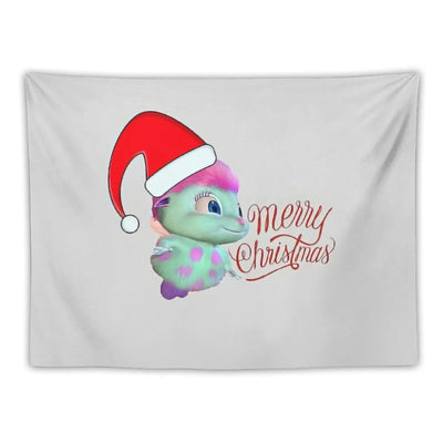 Bibble Meme Merry Christmas Tapestry