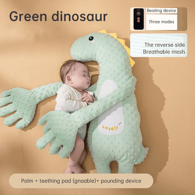 Babycare Soothing Sleep Aid: Anti-Moros Reflex Pillow and Patting Toy