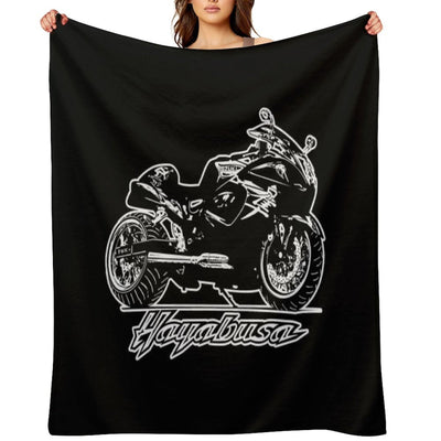 Suzuki Hayabusa Multi-functional Throw Blanket