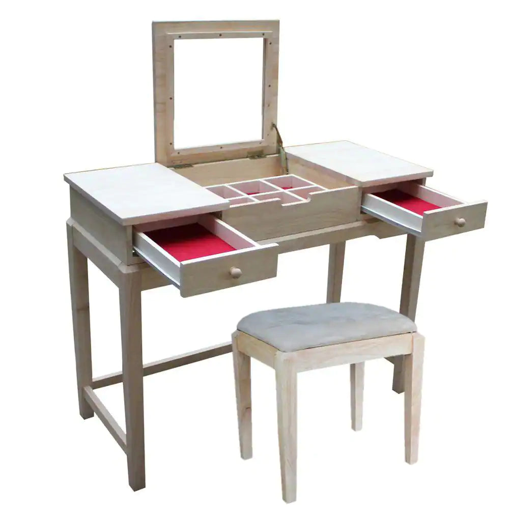 2-Piece Unfinished Vanity Set