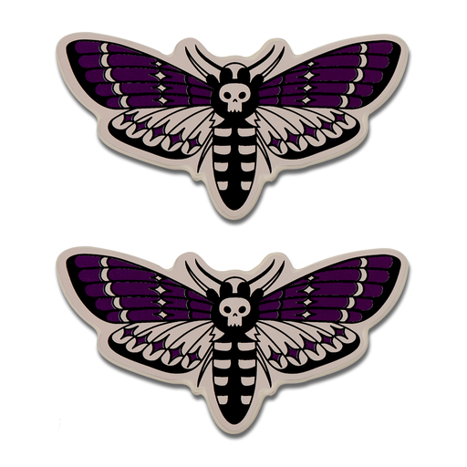 Hot Chocolate Design Death Moth Mary Jane Flats - Size 5, 6 & 10