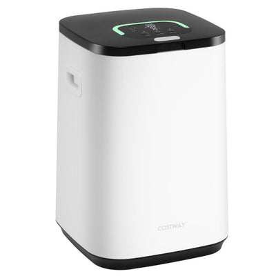 23L Large Hot Towel Heater with Rapid Heating and Adjustable Timer-White