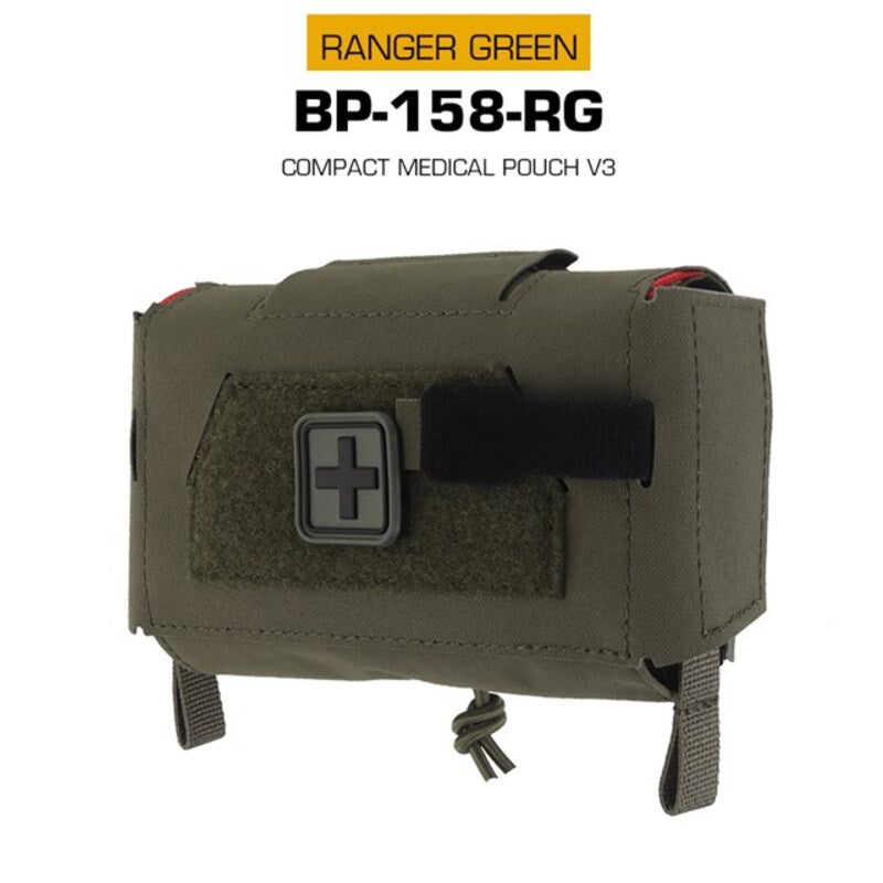 Compact Trauma Bag V3 GEN3 Style Agilit MD2 IFAK Tactical Medical First Aid Bag for Hunting Vest Plate Carrier Belt