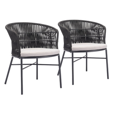 Freycinet Dining Chair (Set of 2) Black