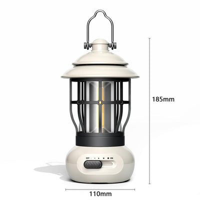 Camping Ligjt Outdoor Ambience Lighting Camping Light Vintage Horse Light Gift USB Charging Tent Camp Lamp