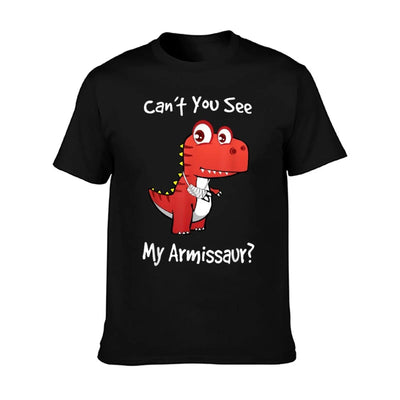 Funny Get Well Broken Arm Dinosaur with A Cast My Armissaur Vintage-inspired T-Shirt