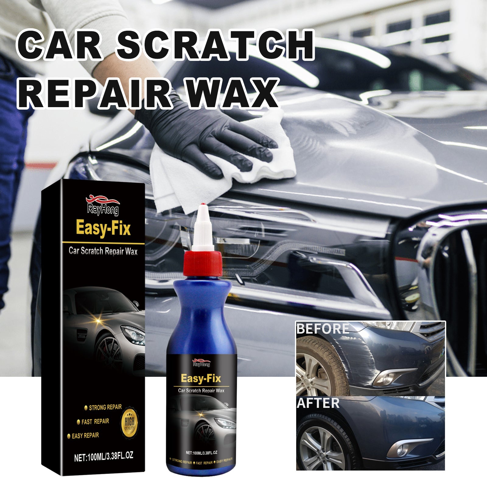 Car Scratch Repair Wax