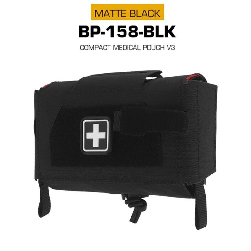 Compact Trauma Bag V3 GEN3 Style Agilit MD2 IFAK Tactical Medical First Aid Bag for Hunting Vest Plate Carrier Belt