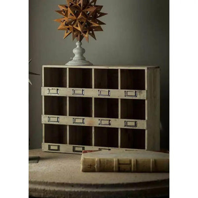 Rustic Cubby Box