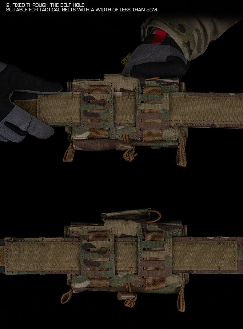 Compact Trauma Bag V3 GEN3 Style Agilit MD2 IFAK Tactical Medical First Aid Bag for Hunting Vest Plate Carrier Belt