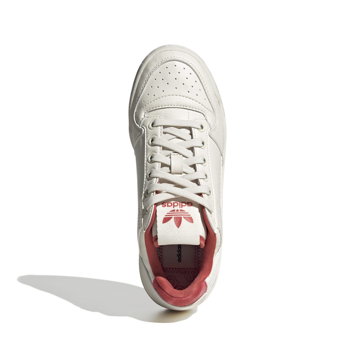 ADIDAS GX7292 FORUM BOLD JR'S (Medium) White/White/Red Synthetic Lifestyle Shoes