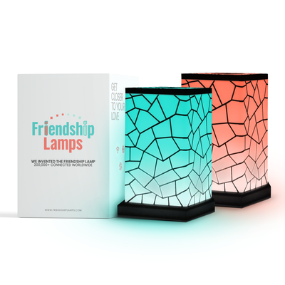 Classic Design Friendship Lamp – Long Distance Wi-Fi Touch Lamp | Stay Connected Anywhere