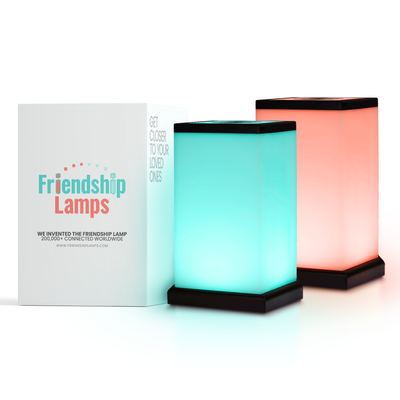 Modern Design Friendship Lamp – Sleek Long-Distance Wi-Fi Touch Lamp | Stay Connected in Style