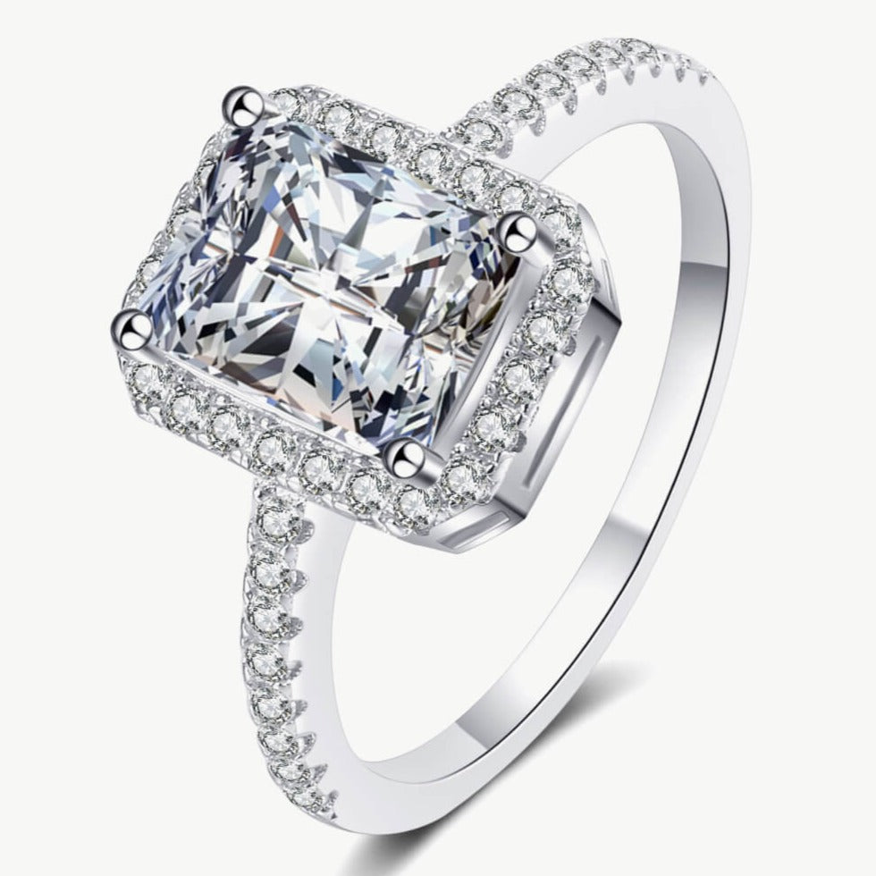 1 Carat Radiant Diamond Ring