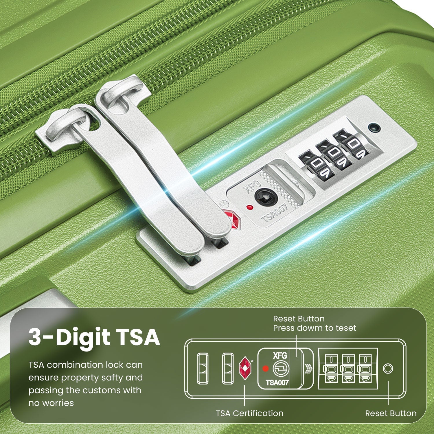 Luggage 4 Piece Sets(14/20/24/28), Hard Shell Lightweight TSA Lock Carry on Expandable Suitcase with Spinner Wheels Travel Set for Men Women