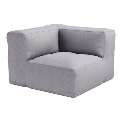 Luanda Corner Chair Gray