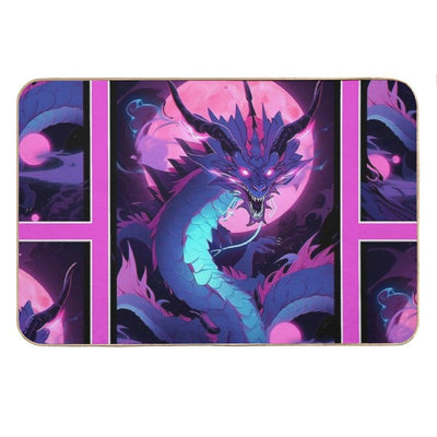 Magical Dragon Art Fantasy Art Anime Manga Design Style Bath Mat