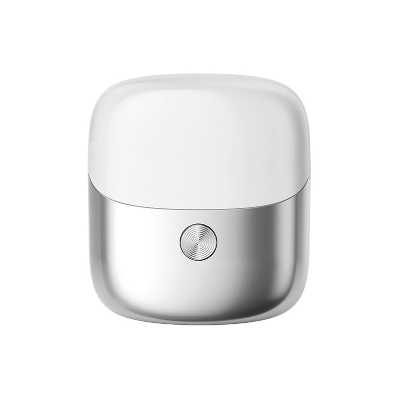 Mini electric shaver with full body water washing and dual head magnetic shaver for men portable for home use