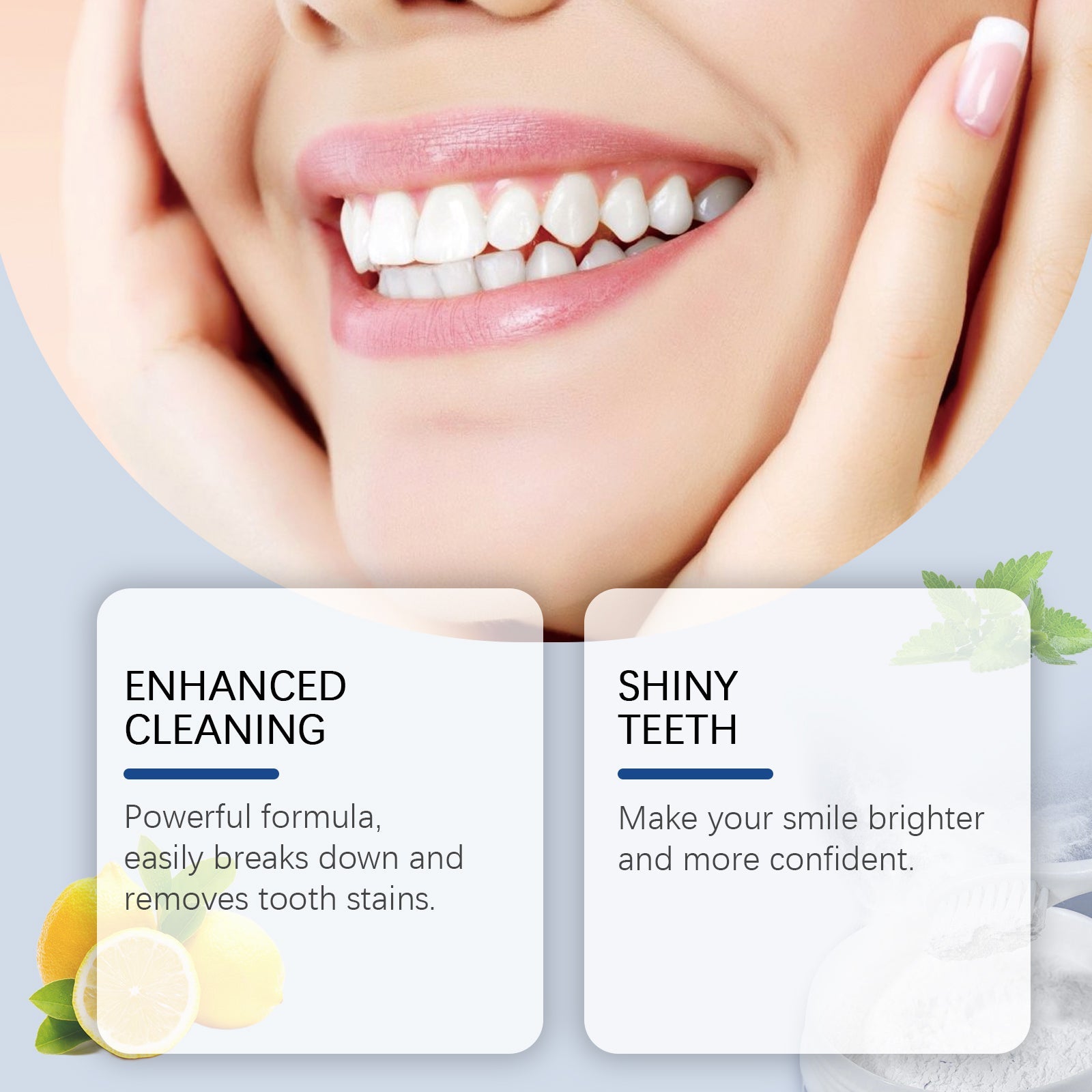 Teeth Whitening Cleaning Powder Teeth Whitening Fresh Breath Yellow Stains Stains Stains Cleaning Powder
