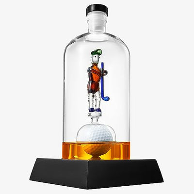Golfer Decanter Whiskey Decanter - The Wine Savant (750ml Decanter)