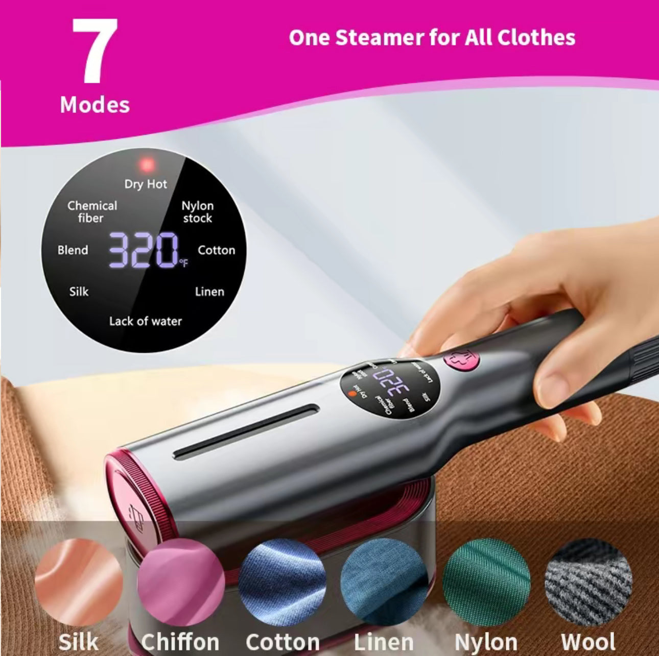 SteamEase Pro Steamer
