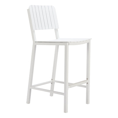 Kayu Barstool White by Zuo Modern